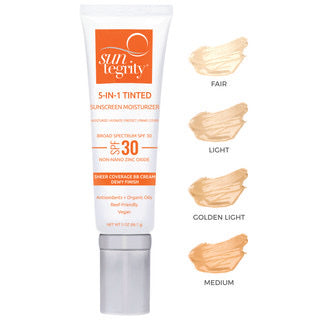 Suntegrity 5-in-1 Tinted Sunscreen Moisturizer Medium- Broad Spectrum SPF30