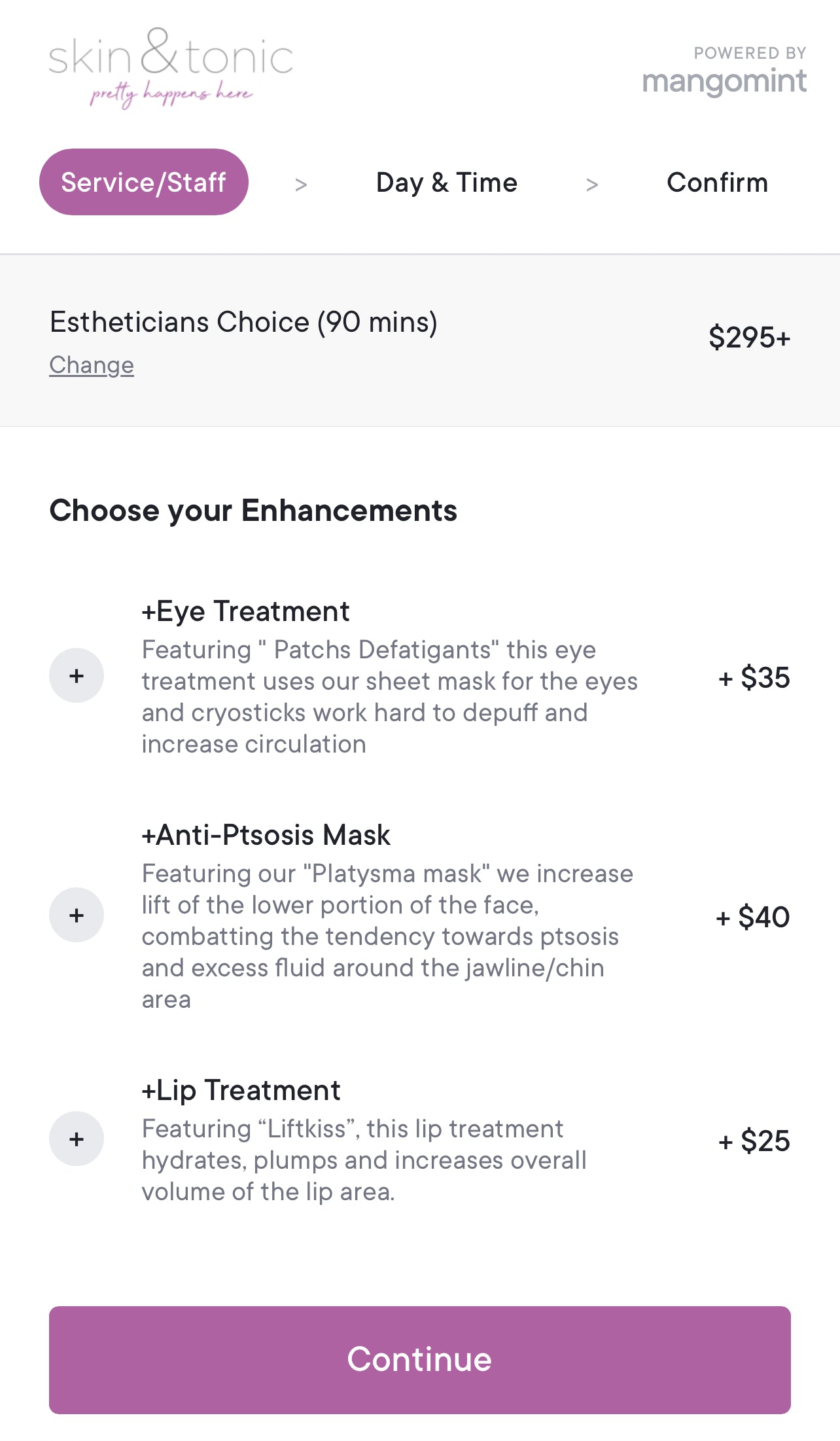 Making Booking Appointments easier!