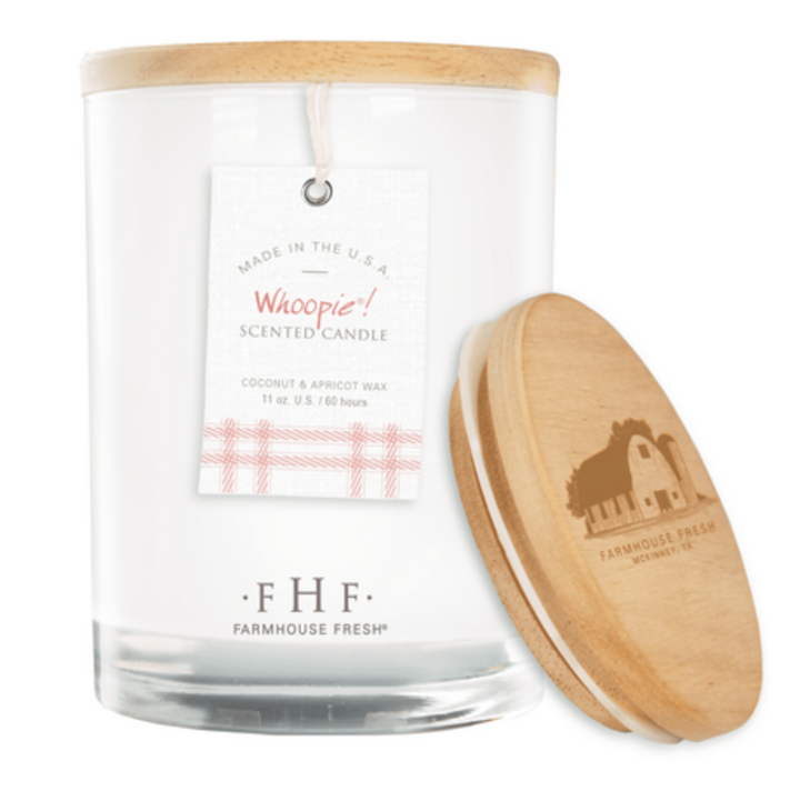 Whoopie®! Candle with Wooden Lid